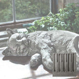 Campania Dreaming Kitty Garden Statue - A-485