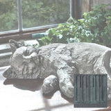 Campania Dreaming Kitty Garden Statue - A-485