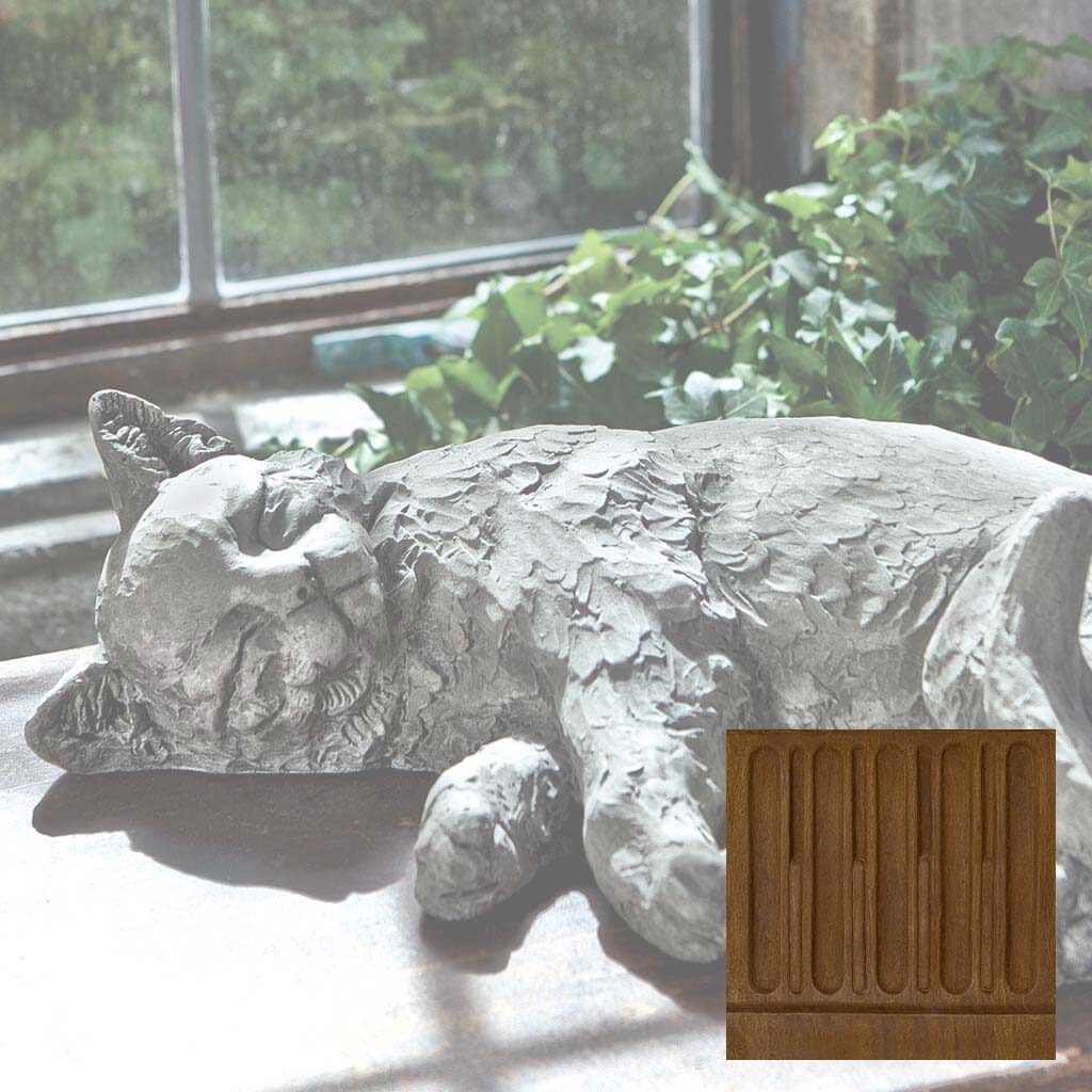 Campania Dreaming Kitty Garden Statue - A-485
