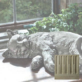 Campania Dreaming Kitty Garden Statue - A-485