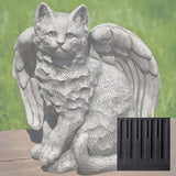 Campania Angel Kitty Garden Statue - A-490