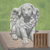 Campania Angel Puppy Garden Statue - A-491