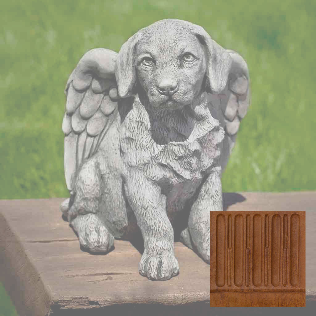 Campania Angel Puppy Garden Statue - A-491