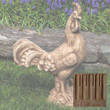 Campania Antique Rooster Garden Statue - A-500