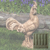 Campania Antique Rooster Garden Statue - A-500