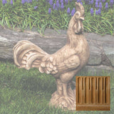 Campania Antique Rooster Garden Statue - A-500