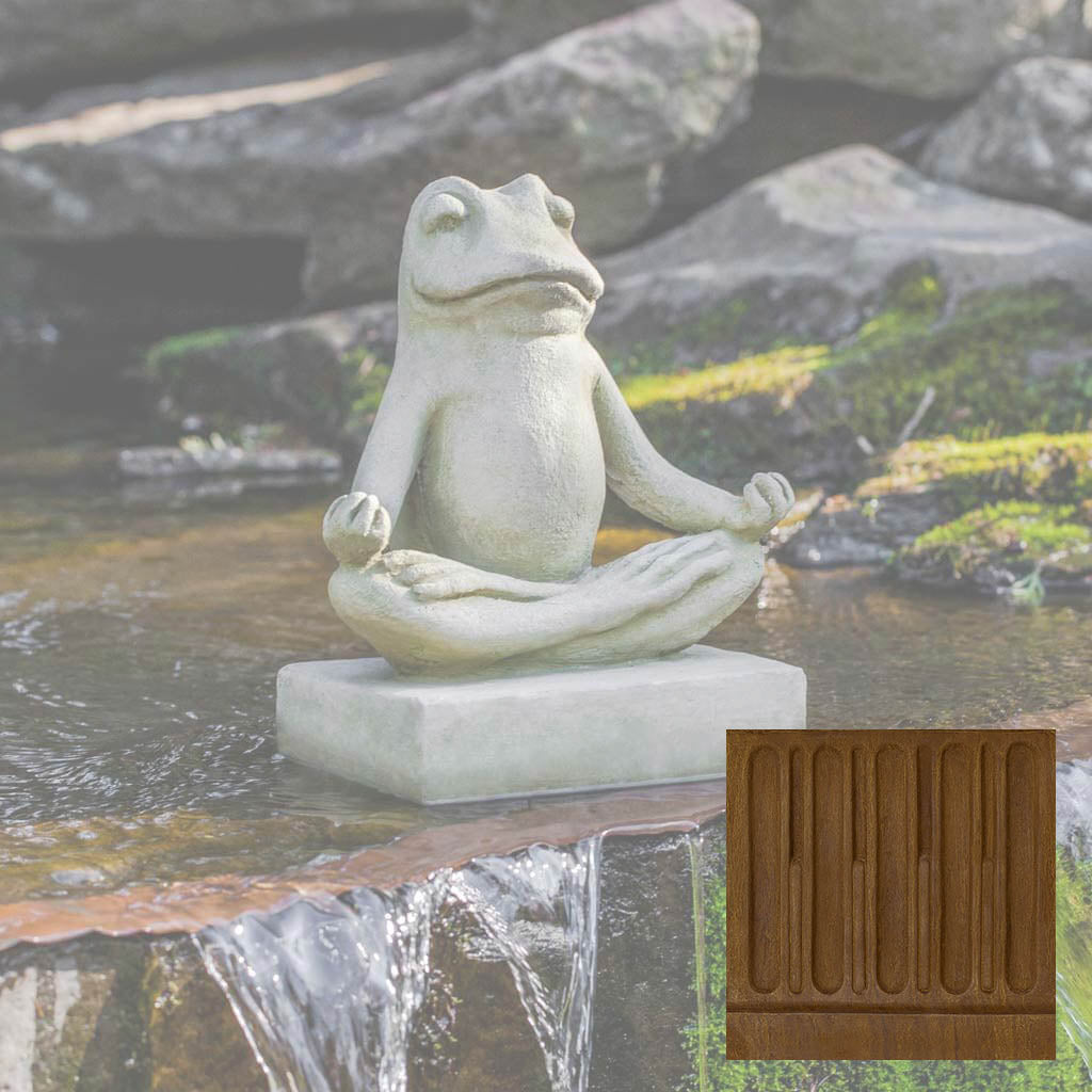 Campania Mini Zen Frog Garden Statue - A-503