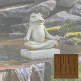 Campania Mini Zen Frog Garden Statue - A-503
