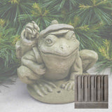 Campania Golfer Frog Garden Statue - A-514