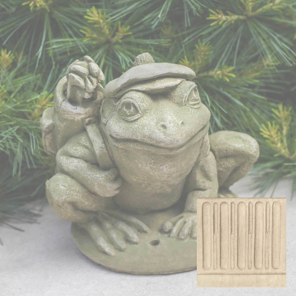 Campania Golfer Frog Garden Statue - A-514