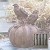 Campania Birds on Pumpkin Garden Statue - A-522