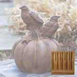 Campania Birds on Pumpkin Garden Statue - A-522