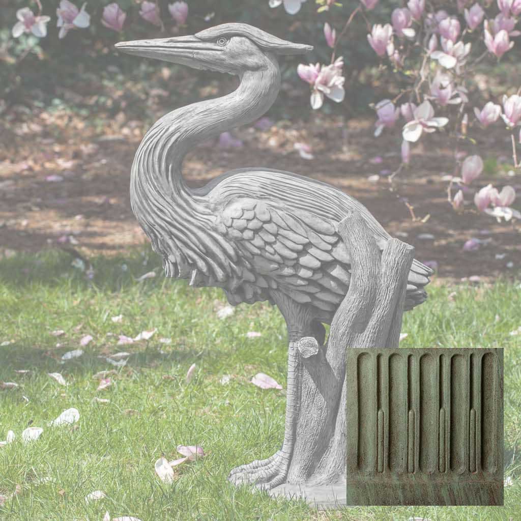Campania Heron Garden Statue - A-524