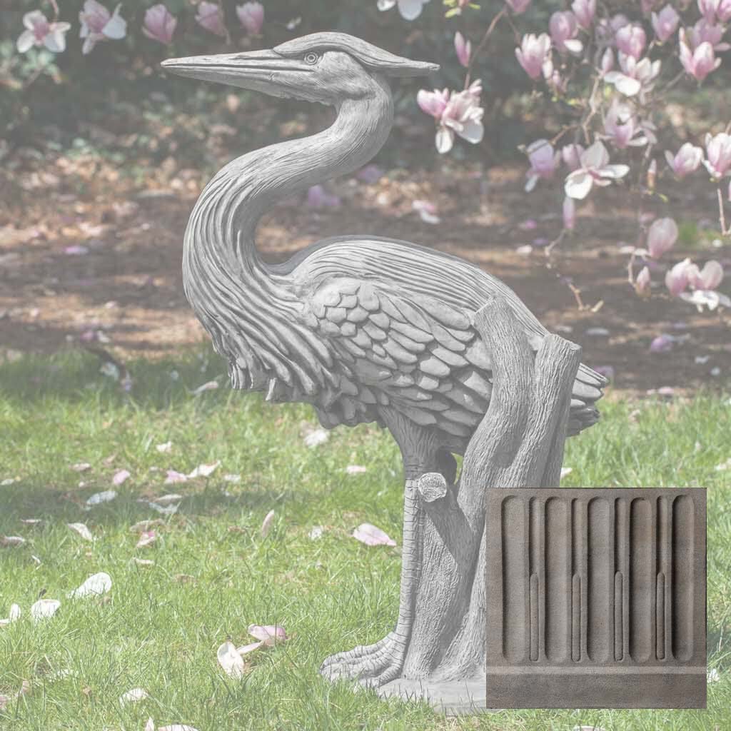 Campania Heron Garden Statue - A-524