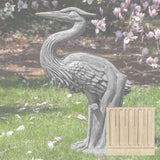 Campania Heron Garden Statue - A-524