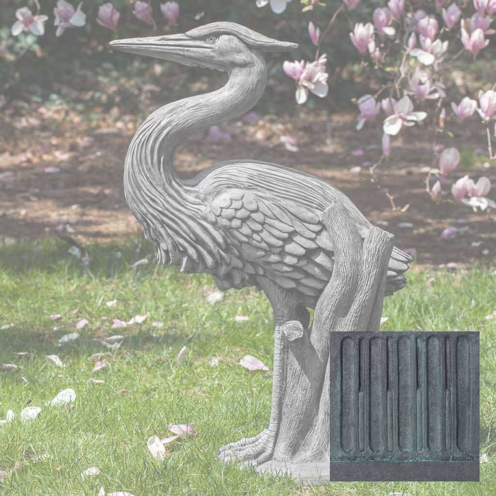 Campania Heron Garden Statue - A-524