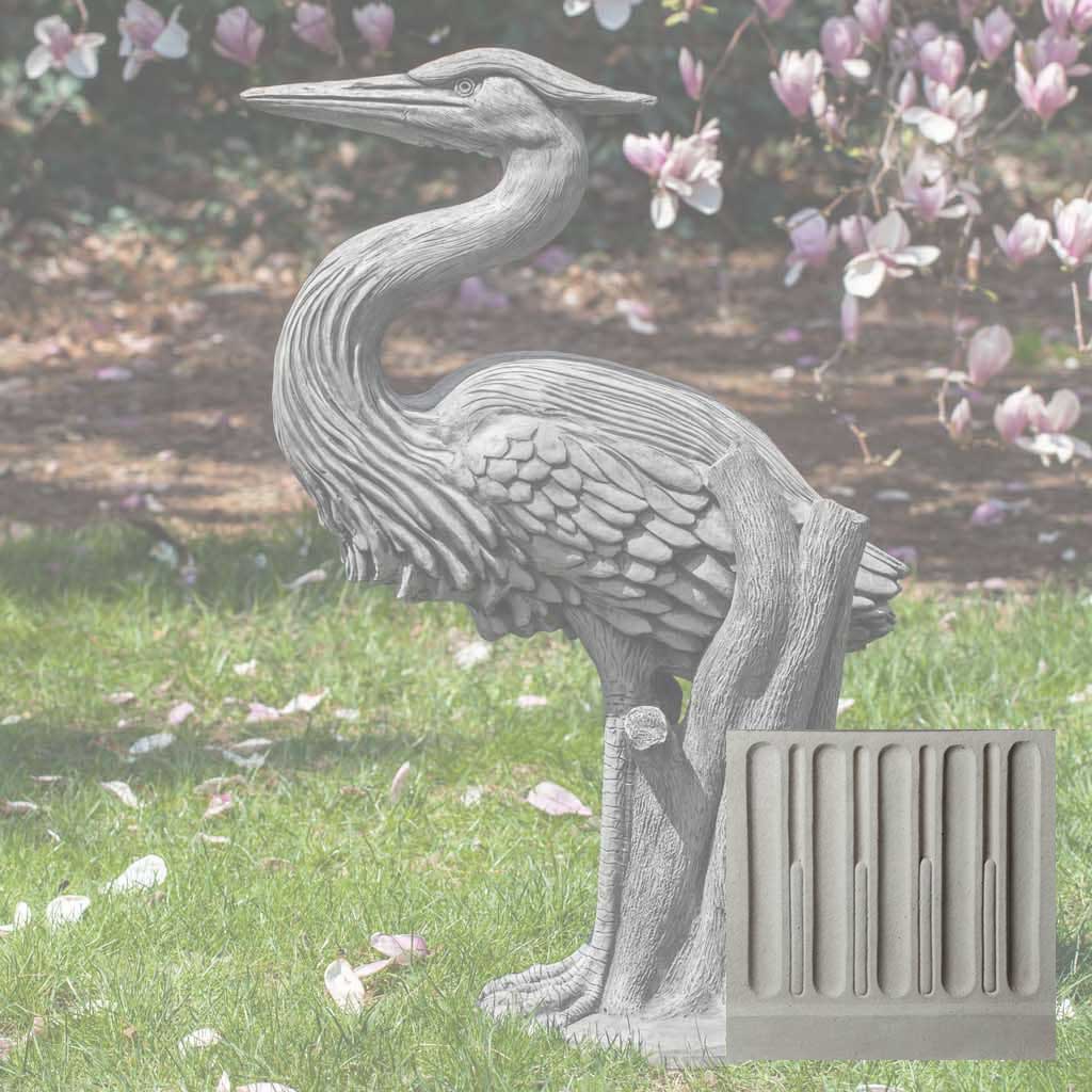 Campania Heron Garden Statue - A-524