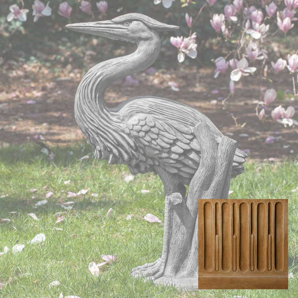 Campania Heron Garden Statue - A-524