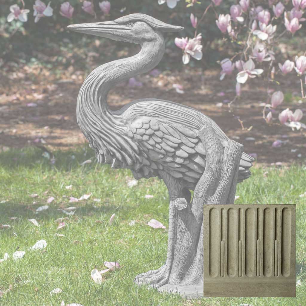 Campania Heron Garden Statue - A-524