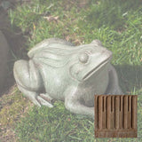Campania Woodland Frog Garden Statue - A-529