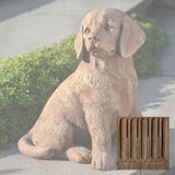 Campania Golden Retriever Puppy Garden Statue - A-535
