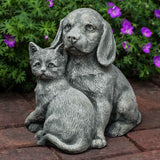 Campania Fur-Ever Friends Garden Statue - A-541