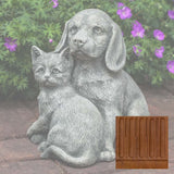 Campania Fur-Ever Friends Garden Statue - A-541