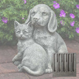 Campania Fur-Ever Friends Garden Statue - A-541