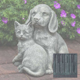 Campania Fur-Ever Friends Garden Statue - A-541