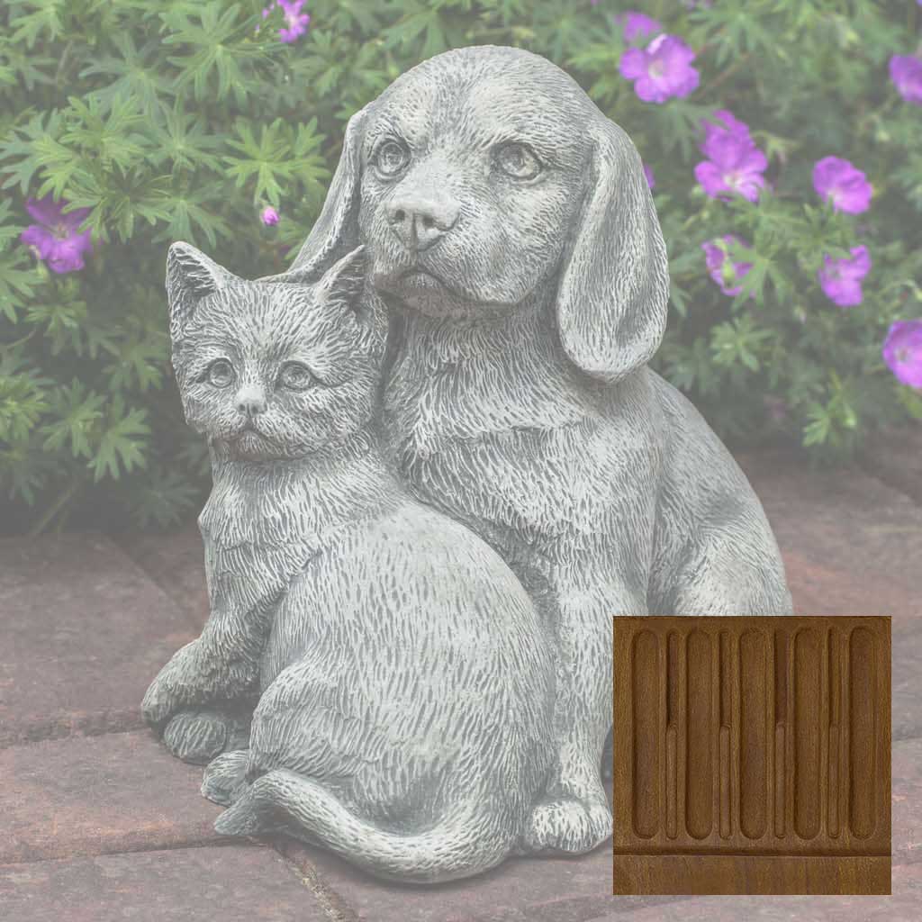 Campania Fur-Ever Friends Garden Statue - A-541