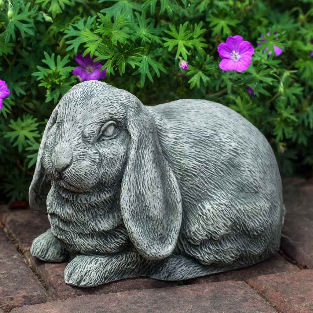 Campania Lop-Eared Bunny Garden Statue - A-542