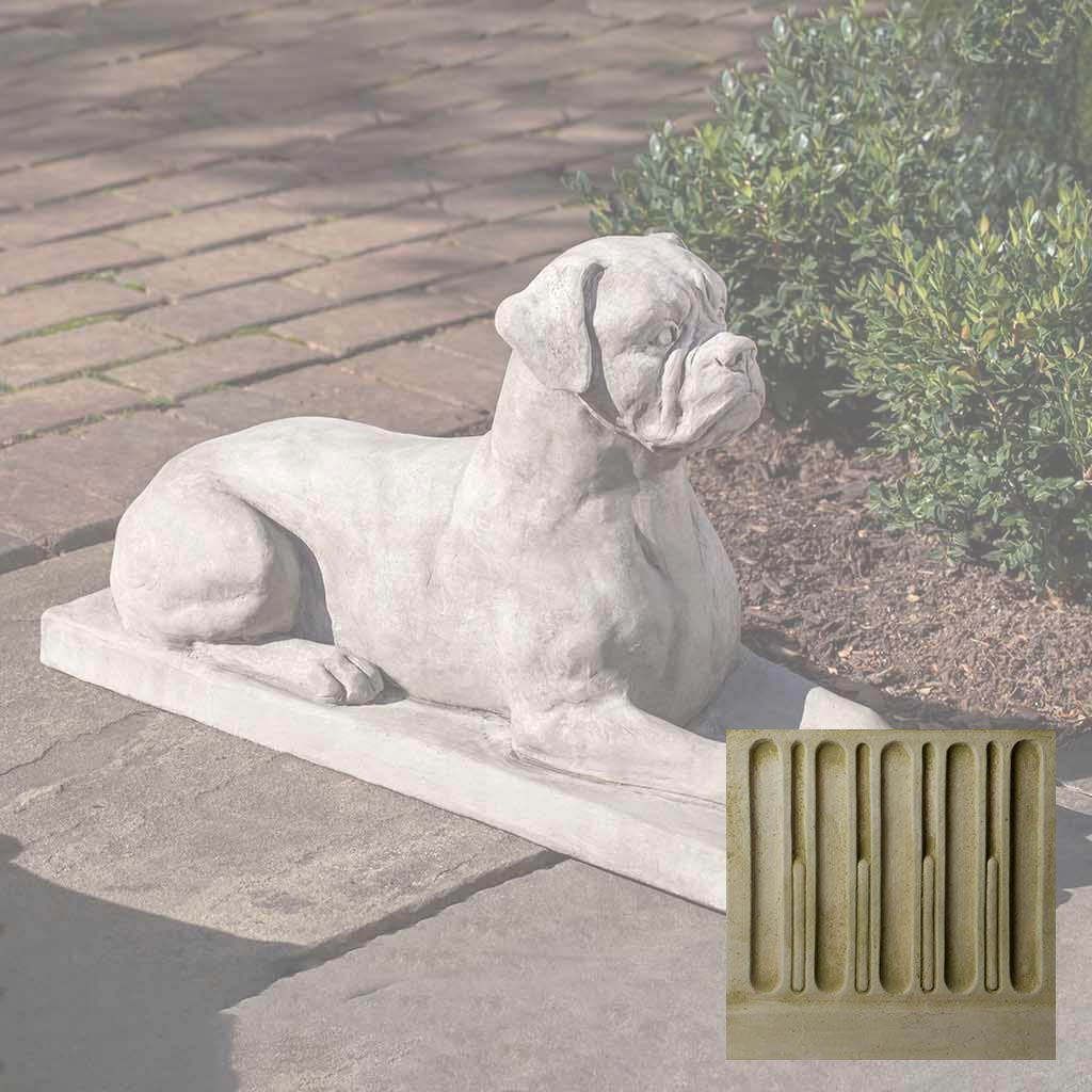 Campania Boxer Garden Statue - A-547