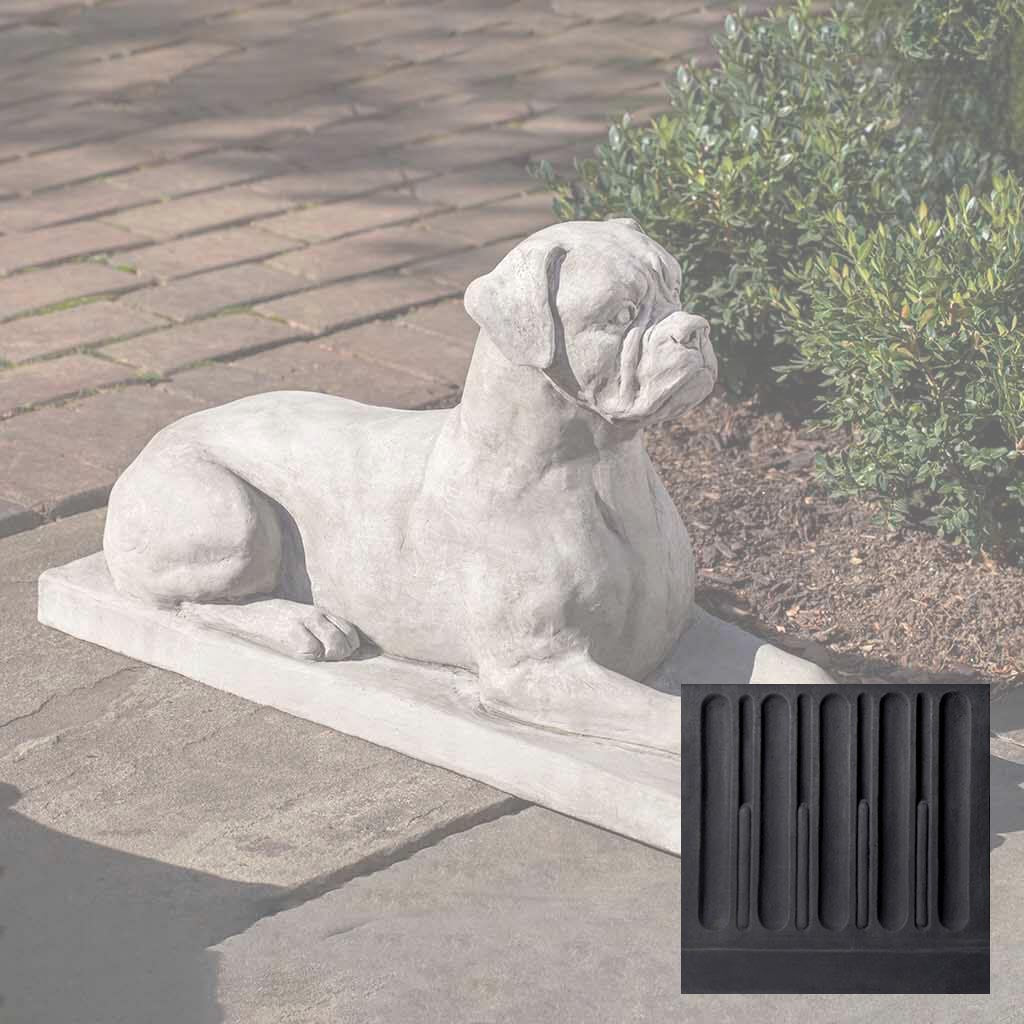 Campania Boxer Garden Statue - A-547