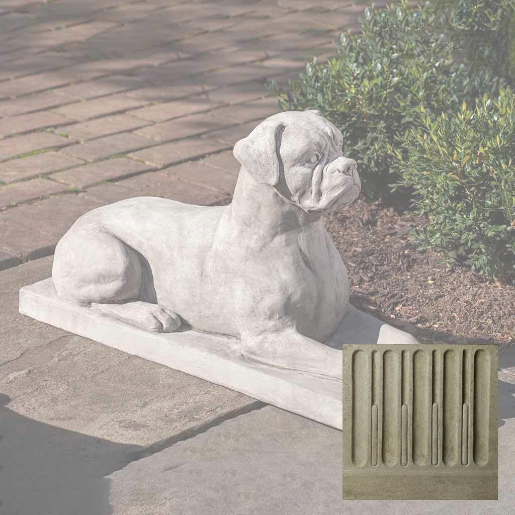 Campania Boxer Garden Statue - A-547