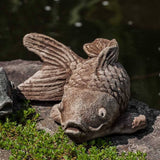 Campania Coy Koi Garden Statue - A-558