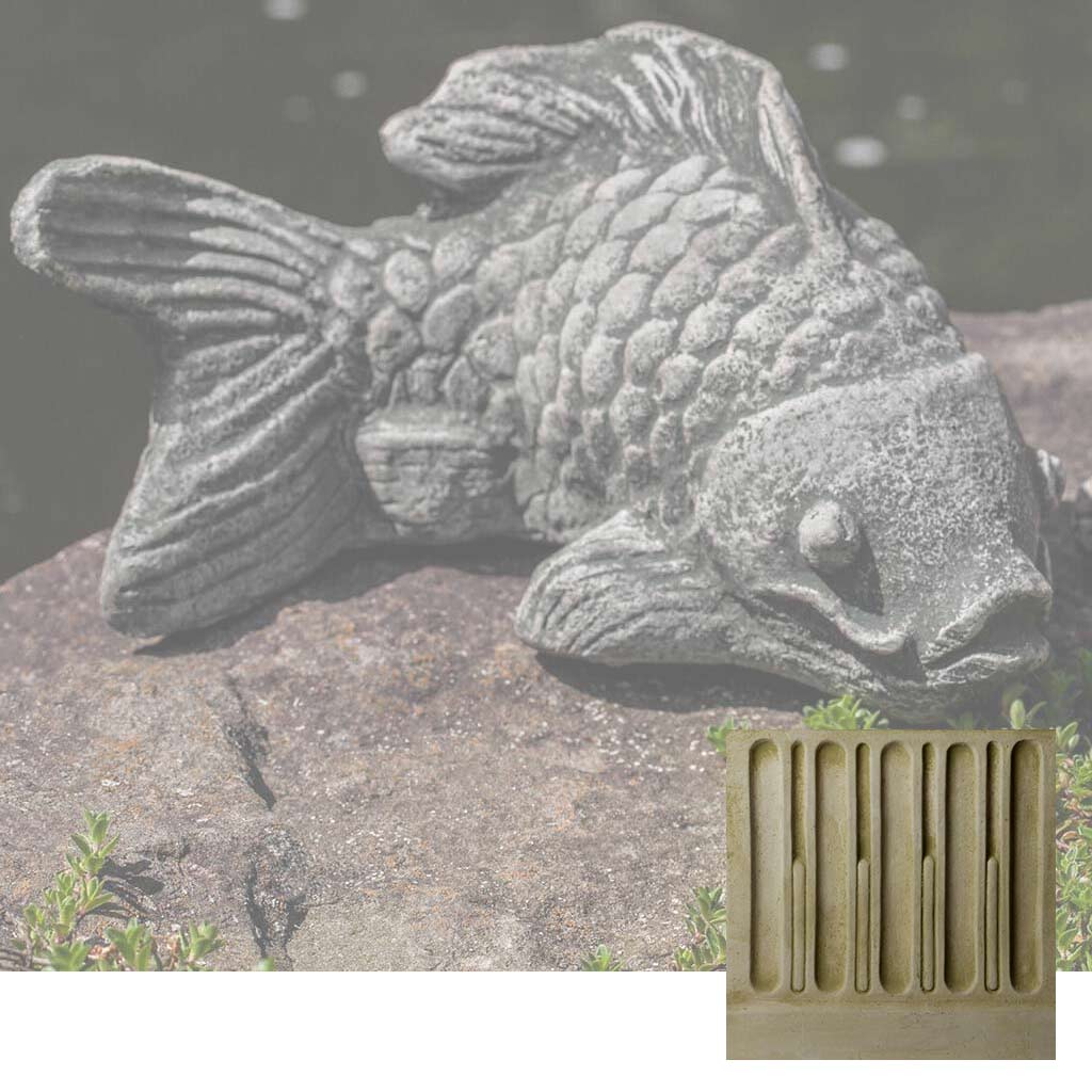 Campania Coy Koi Garden Statue - A-558