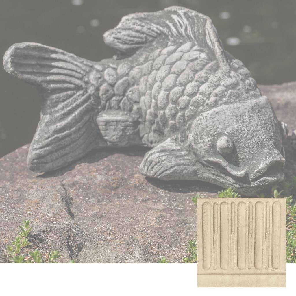 Campania Coy Koi Garden Statue - A-558