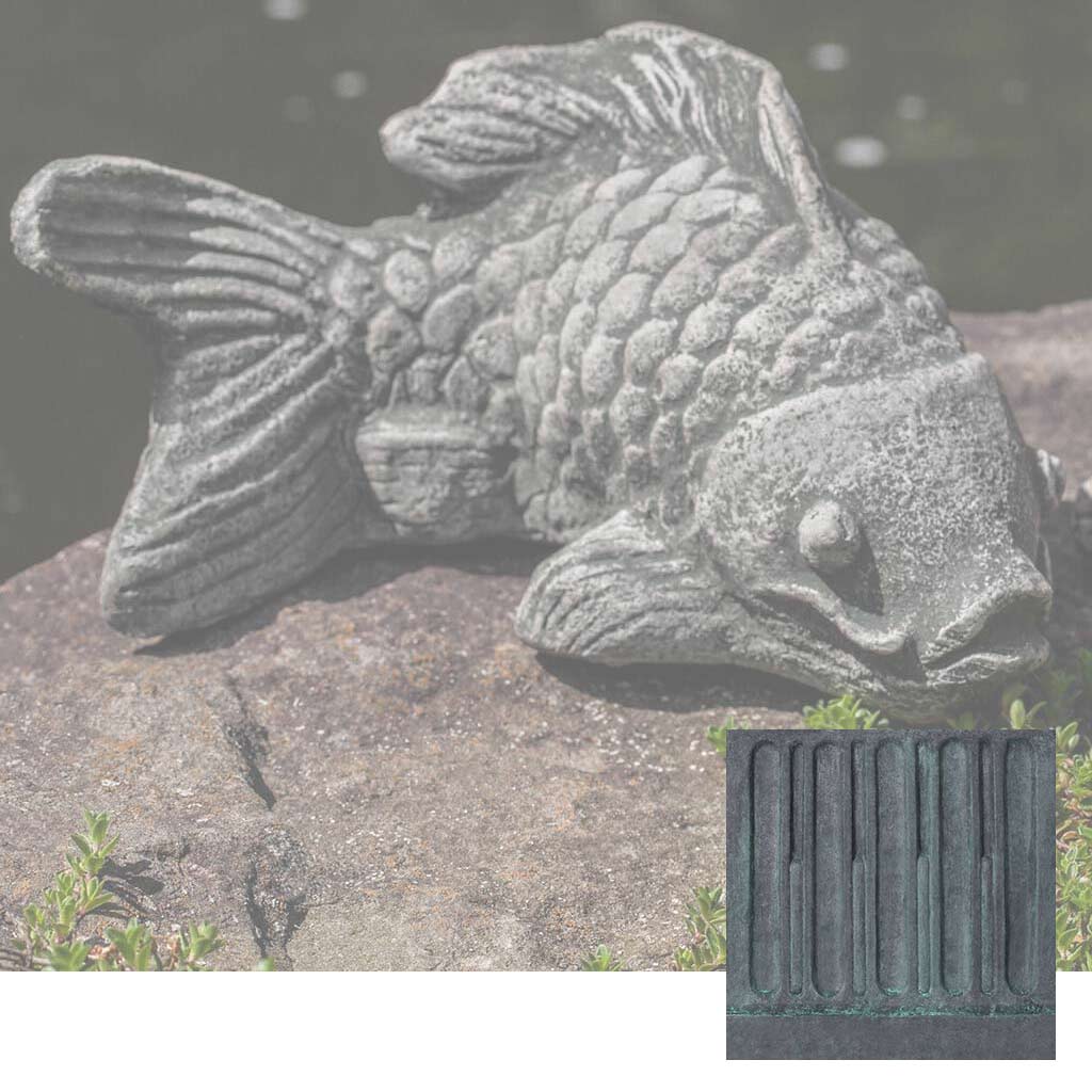 Campania Coy Koi Garden Statue - A-558
