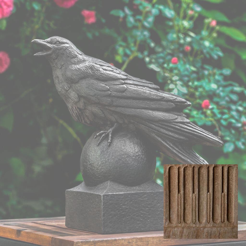 Campania Corvus Garden Statue - A-559