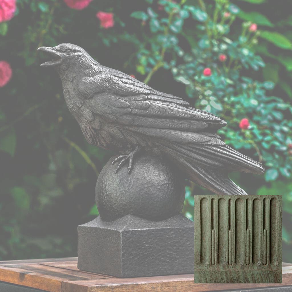 Campania Corvus Garden Statue - A-559