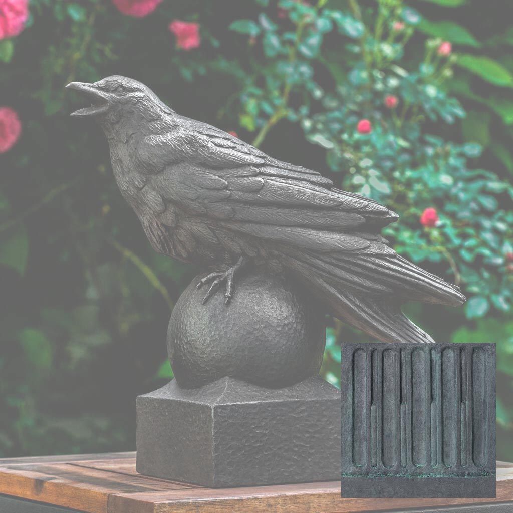 Campania Corvus Garden Statue - A-559