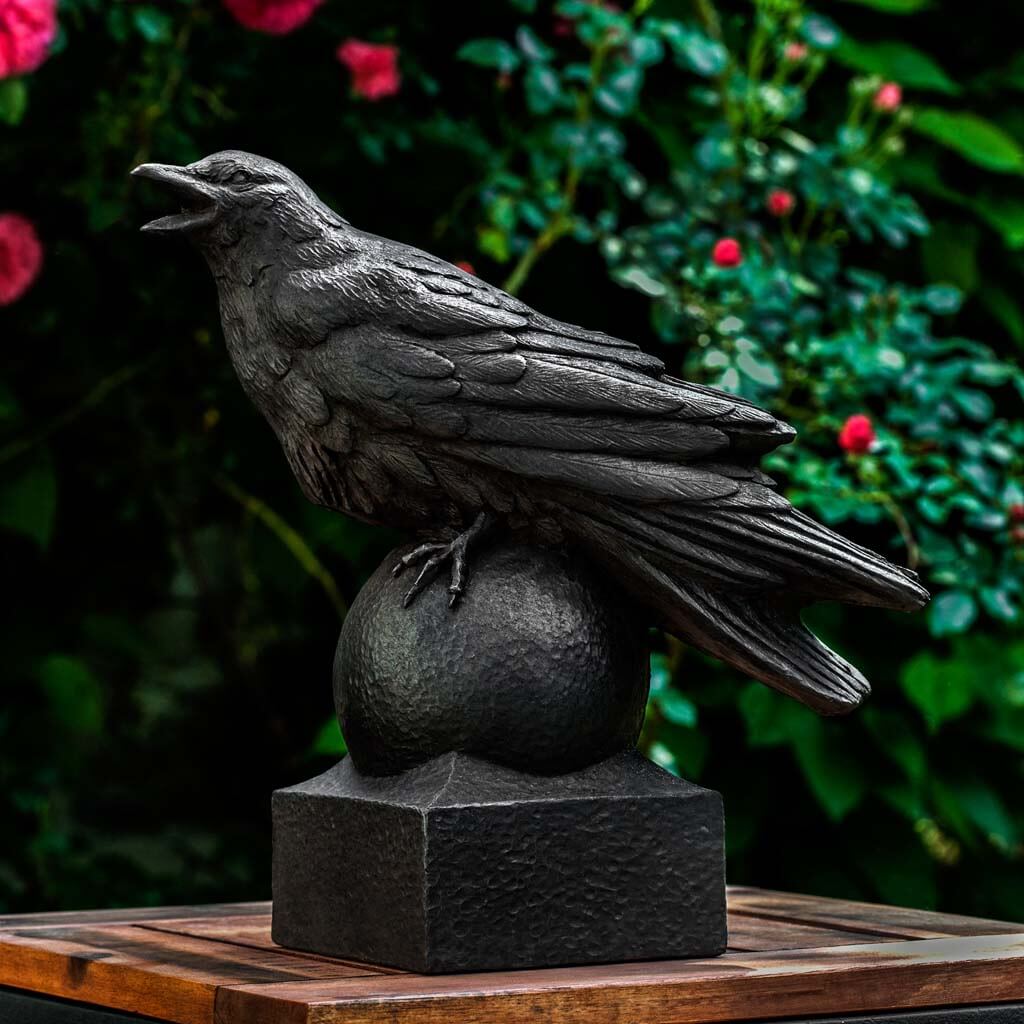 Campania Corvus Garden Statue - A-559