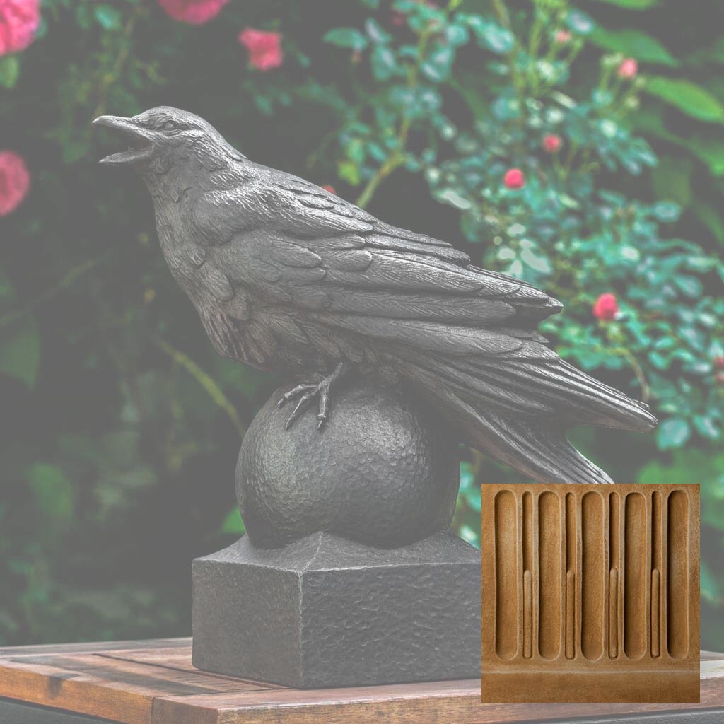 Campania Corvus Garden Statue - A-559