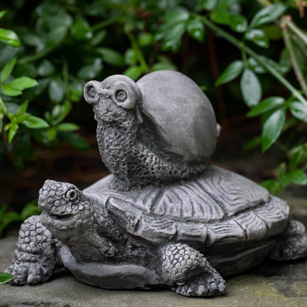 Campania Snail Express Garden Statue - A-565