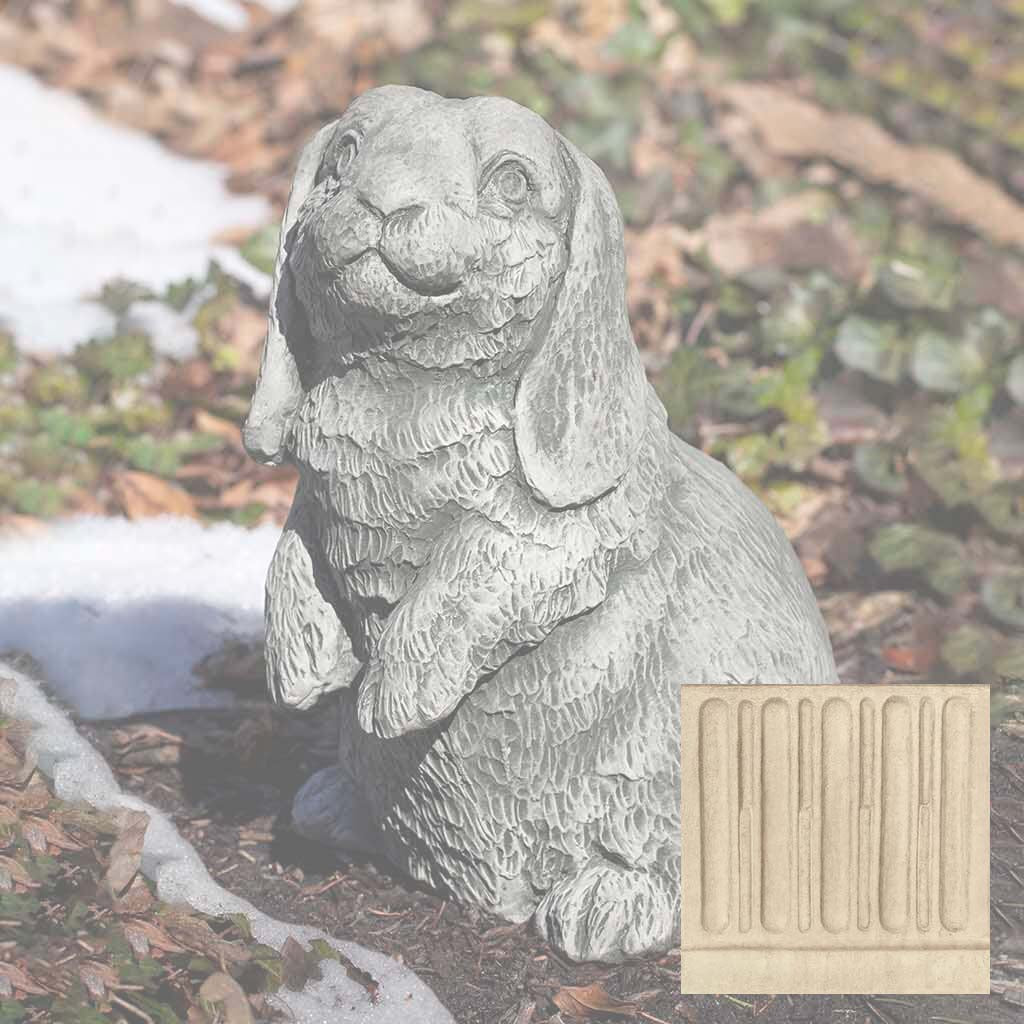 Campania Lop-Eared Standing Bunny Garden Statue - A-568
