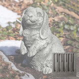 Campania Lop-Eared Standing Bunny Garden Statue - A-568