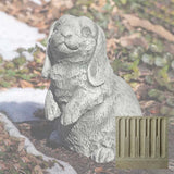 Campania Lop-Eared Standing Bunny Garden Statue - A-568