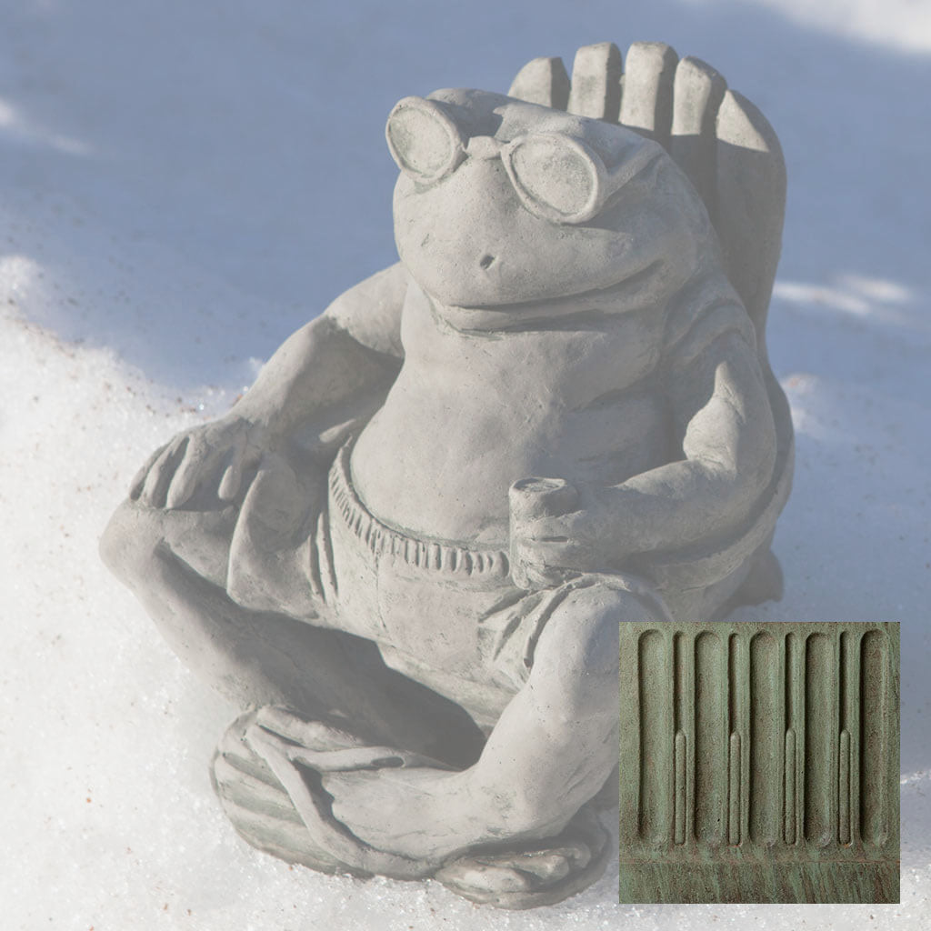 Campania Bud on the Beach Garden Statue - A-570