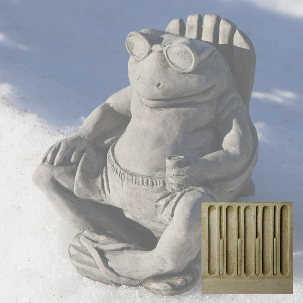 Campania Bud on the Beach Garden Statue - A-570