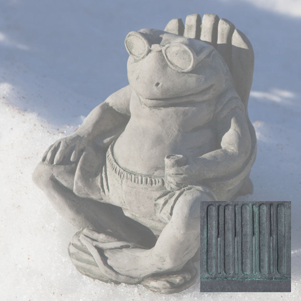 Campania Bud on the Beach Garden Statue - A-570